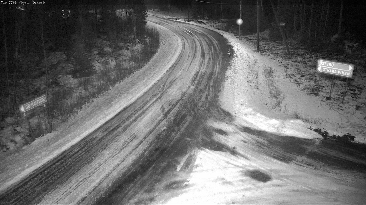 Weather Camera Image Road 7763 Vöyri, Österö, Vöyri, Pohjanmaa