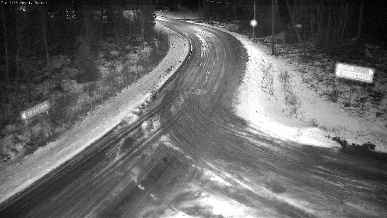 Weather Camera Image Road 7763 Vöyri, Österö, Vöyri, Pohjanmaa