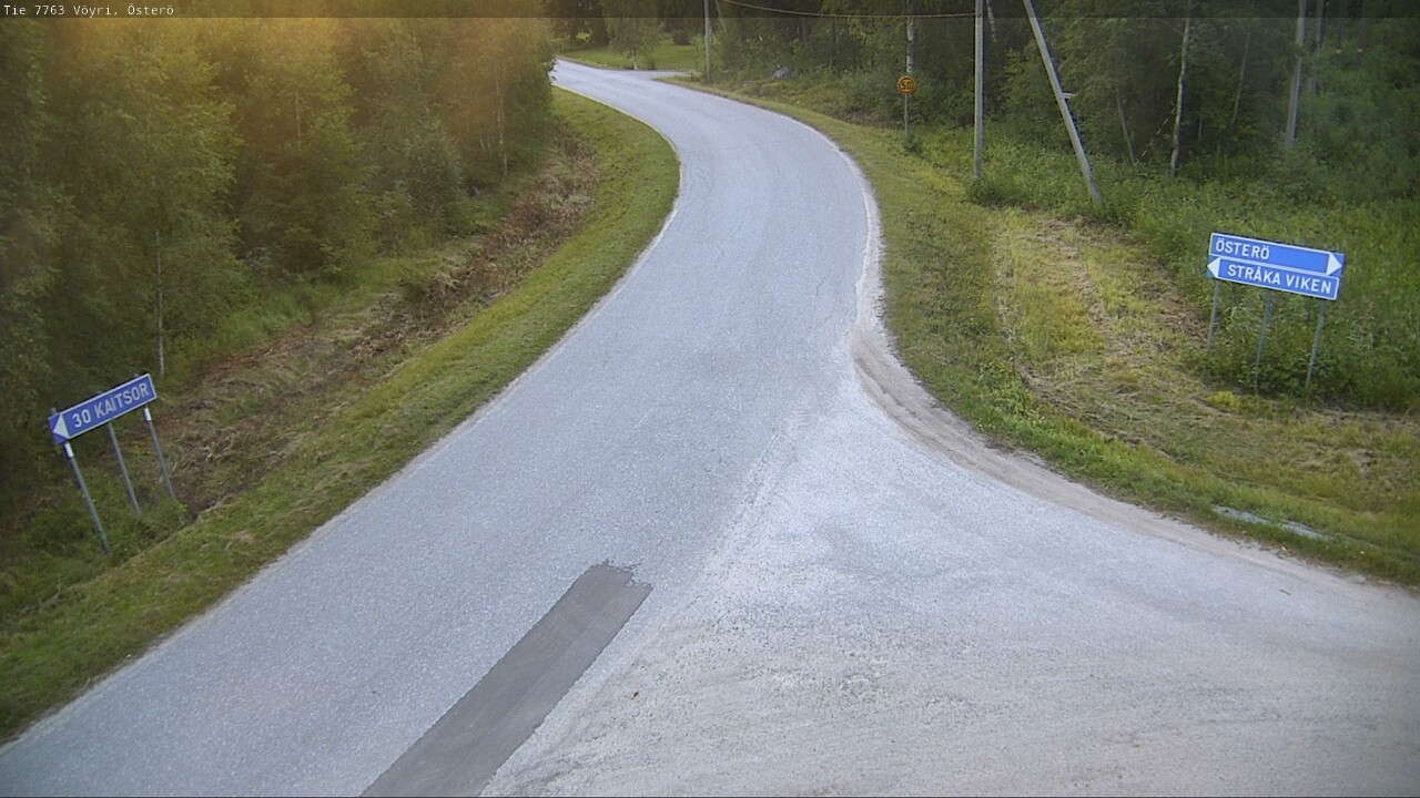 Weather Camera Image Road 7763 Vöyri, Österö, Vöyri, Pohjanmaa