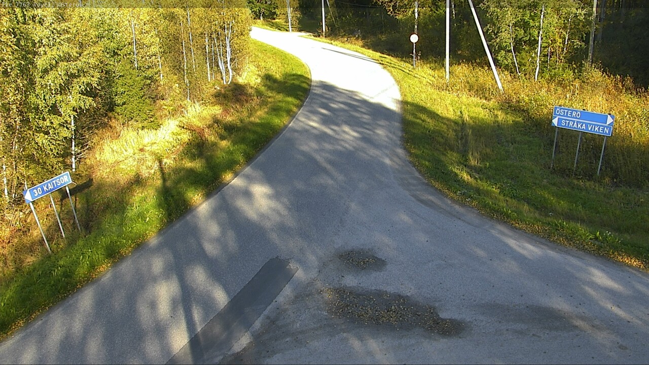 Weather Camera Image Väg 7763 Vöyri, Österö, Vöyri, Pohjanmaa