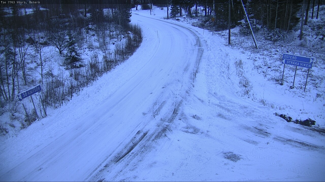 Weather Camera Image Road 7763 Vöyri, Österö, Vöyri, Pohjanmaa