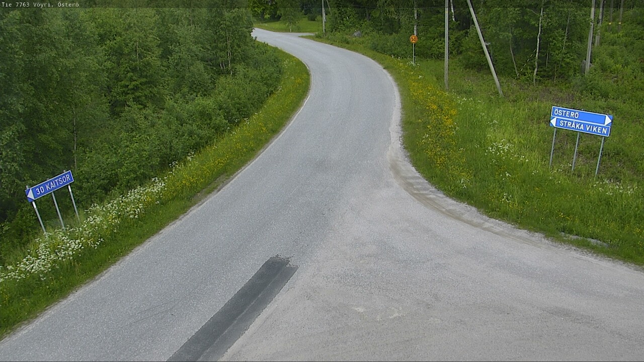 Kelikamerat Kuva Tie 7763 Vöyri, Österö, Vöyri, Pohjanmaa