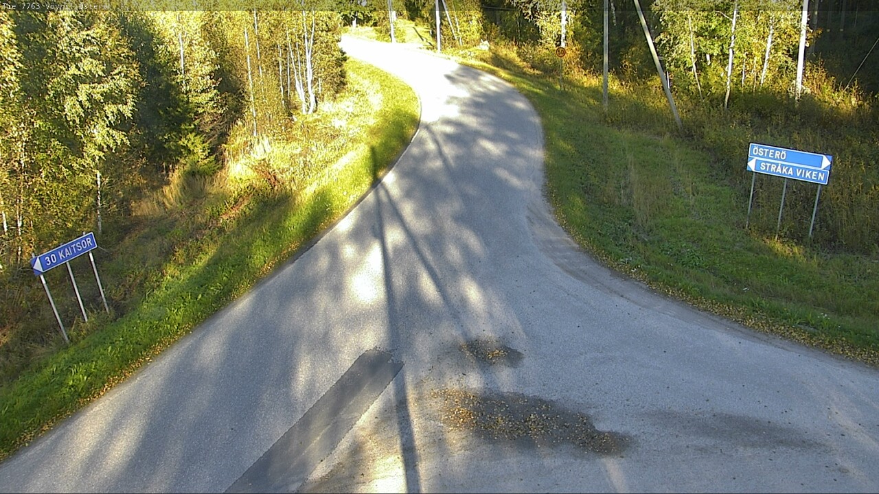 Weather Camera Image Väg 7763 Vöyri, Österö, Vöyri, Pohjanmaa