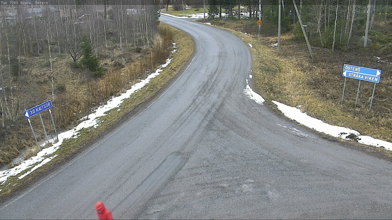 Weather Camera Image Väg 7763 Vöyri, Österö, Vöyri, Pohjanmaa