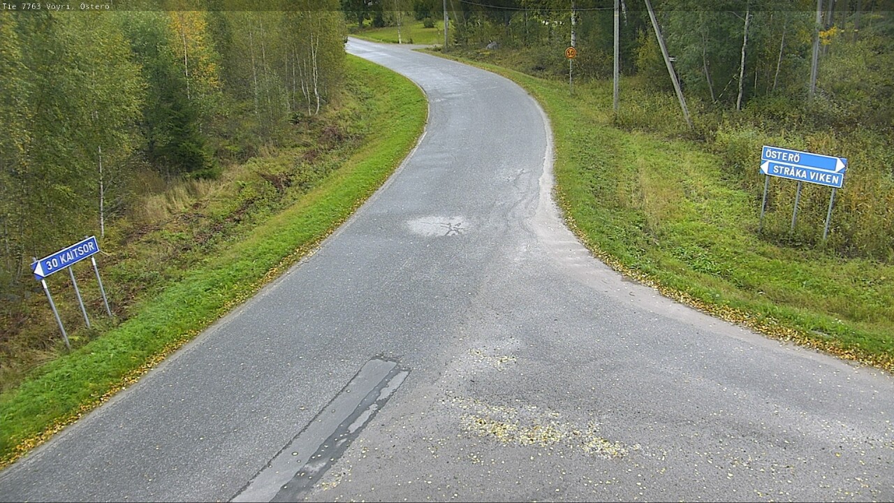 Weather Camera Image Road 7763 Vöyri, Österö, Vöyri, Pohjanmaa