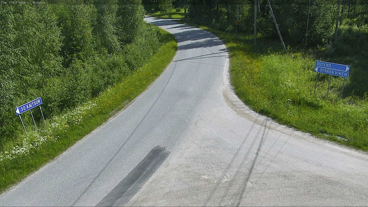 Weather Camera Image Road 7763 Vöyri, Österö, Vöyri, Pohjanmaa