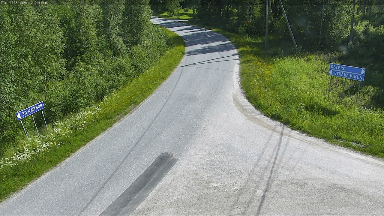 Weather Camera Image Road 7763 Vöyri, Österö, Vöyri, Pohjanmaa