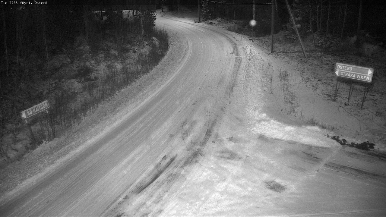 Weather Camera Image Road 7763 Vöyri, Österö, Vöyri, Pohjanmaa