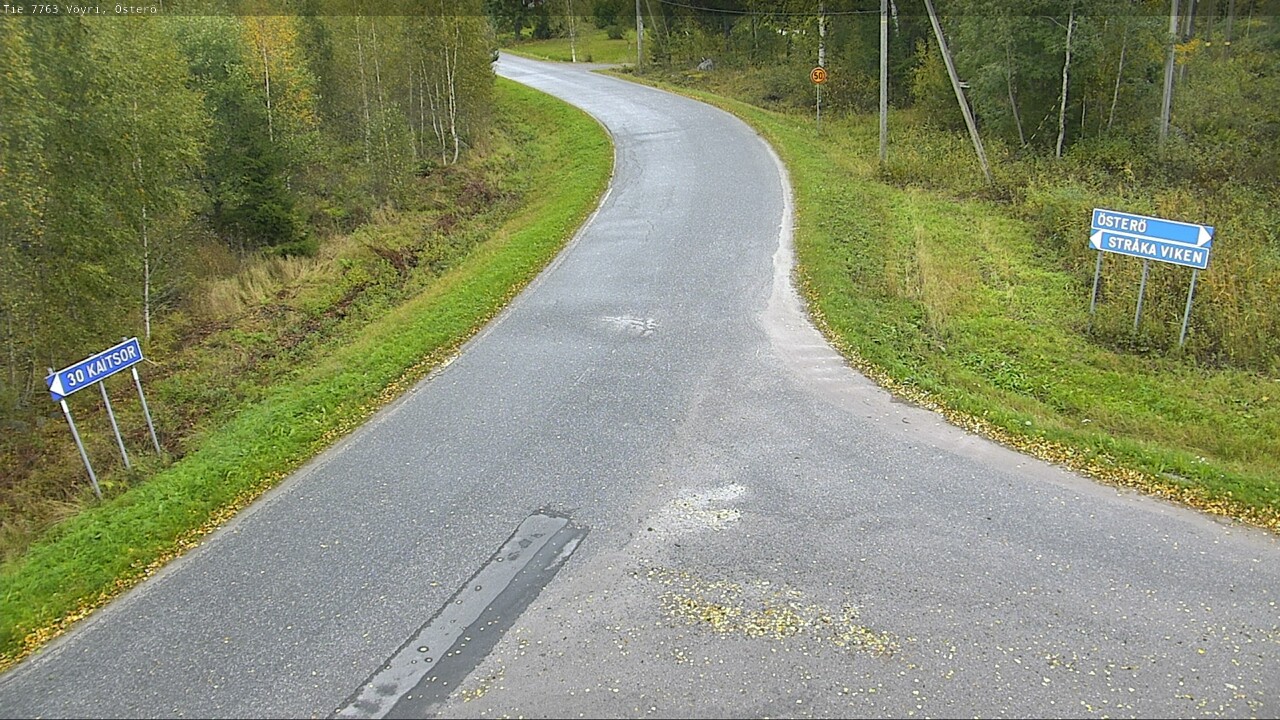 Weather Camera Image Road 7763 Vöyri, Österö, Vöyri, Pohjanmaa