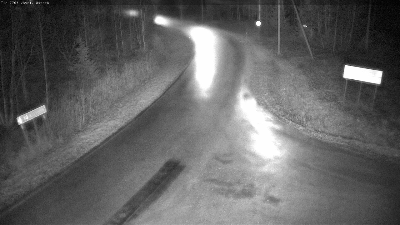Weather Camera Image Road 7763 Vöyri, Österö, Vöyri, Pohjanmaa