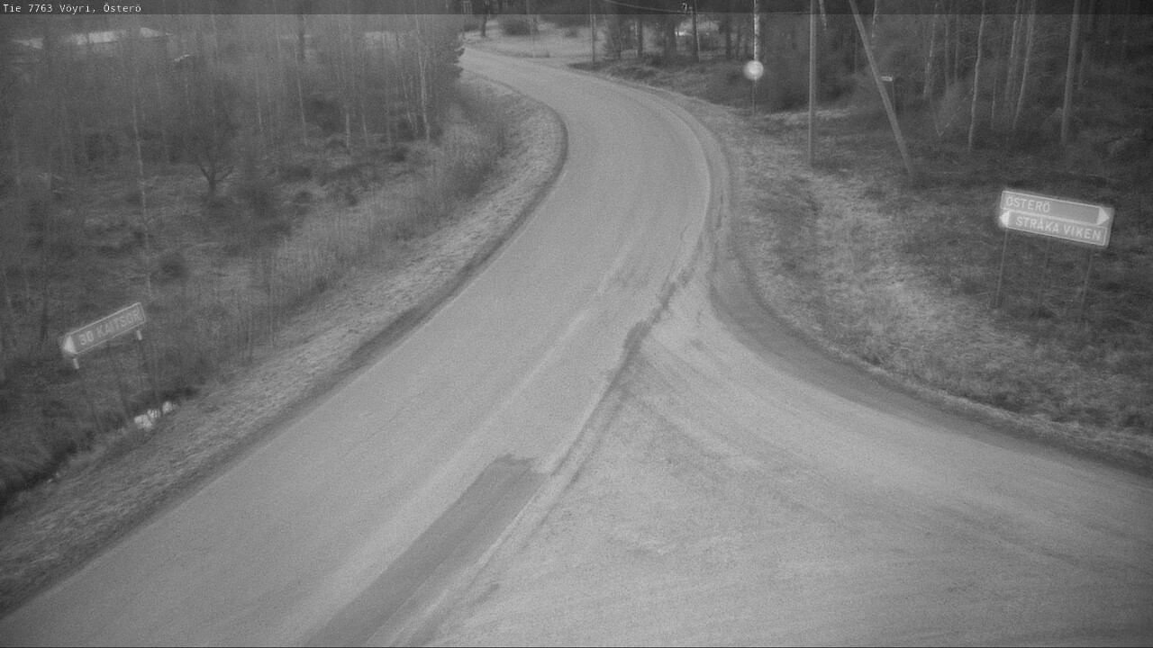 Weather Camera Image Road 7763 Vöyri, Österö, Vöyri, Pohjanmaa