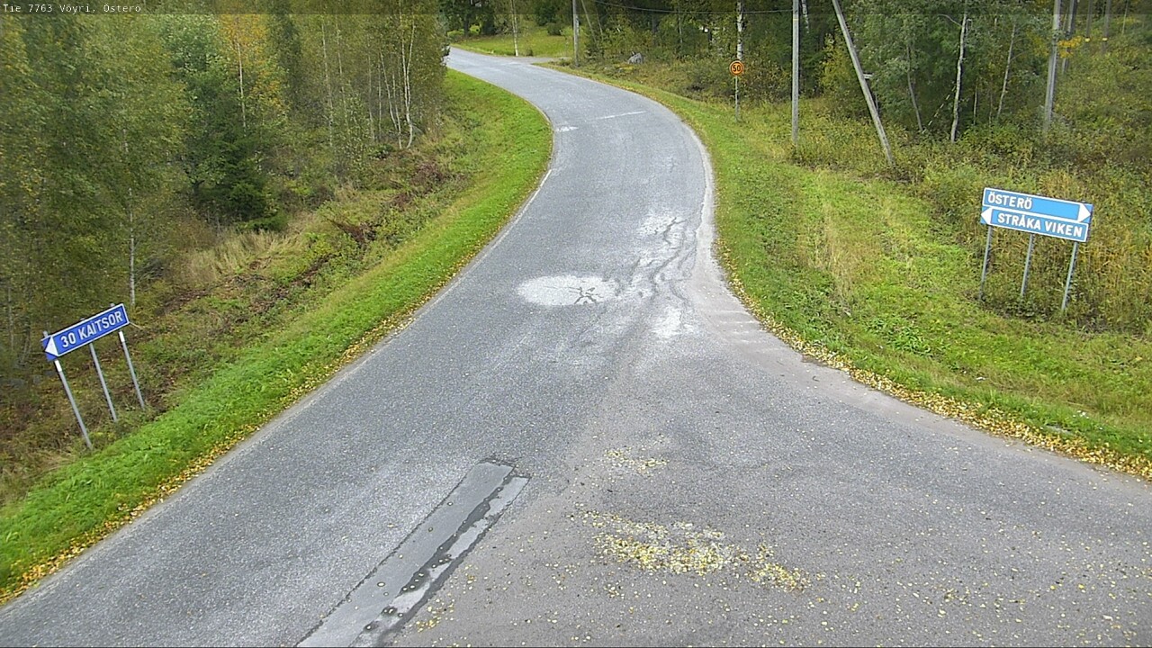 Weather Camera Image Road 7763 Vöyri, Österö, Vöyri, Pohjanmaa