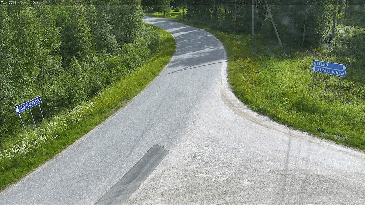 Weather Camera Image Road 7763 Vöyri, Österö, Vöyri, Pohjanmaa