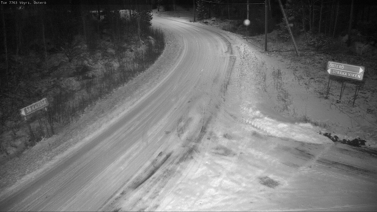Weather Camera Image Road 7763 Vöyri, Österö, Vöyri, Pohjanmaa