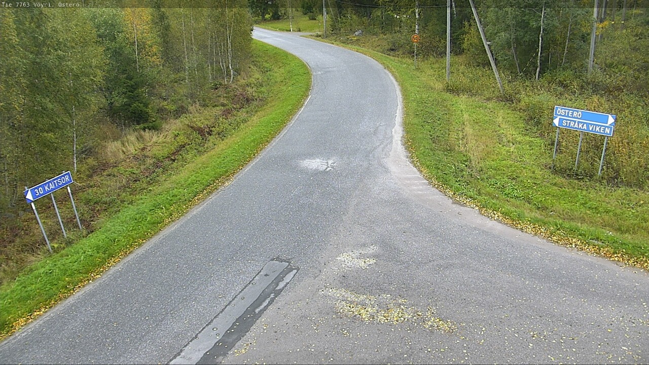 Weather Camera Image Road 7763 Vöyri, Österö, Vöyri, Pohjanmaa