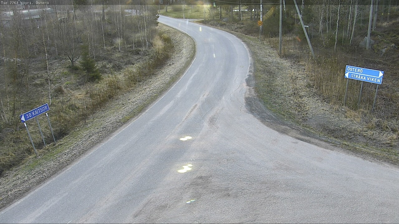Weather Camera Image Road 7763 Vöyri, Österö, Vöyri, Pohjanmaa