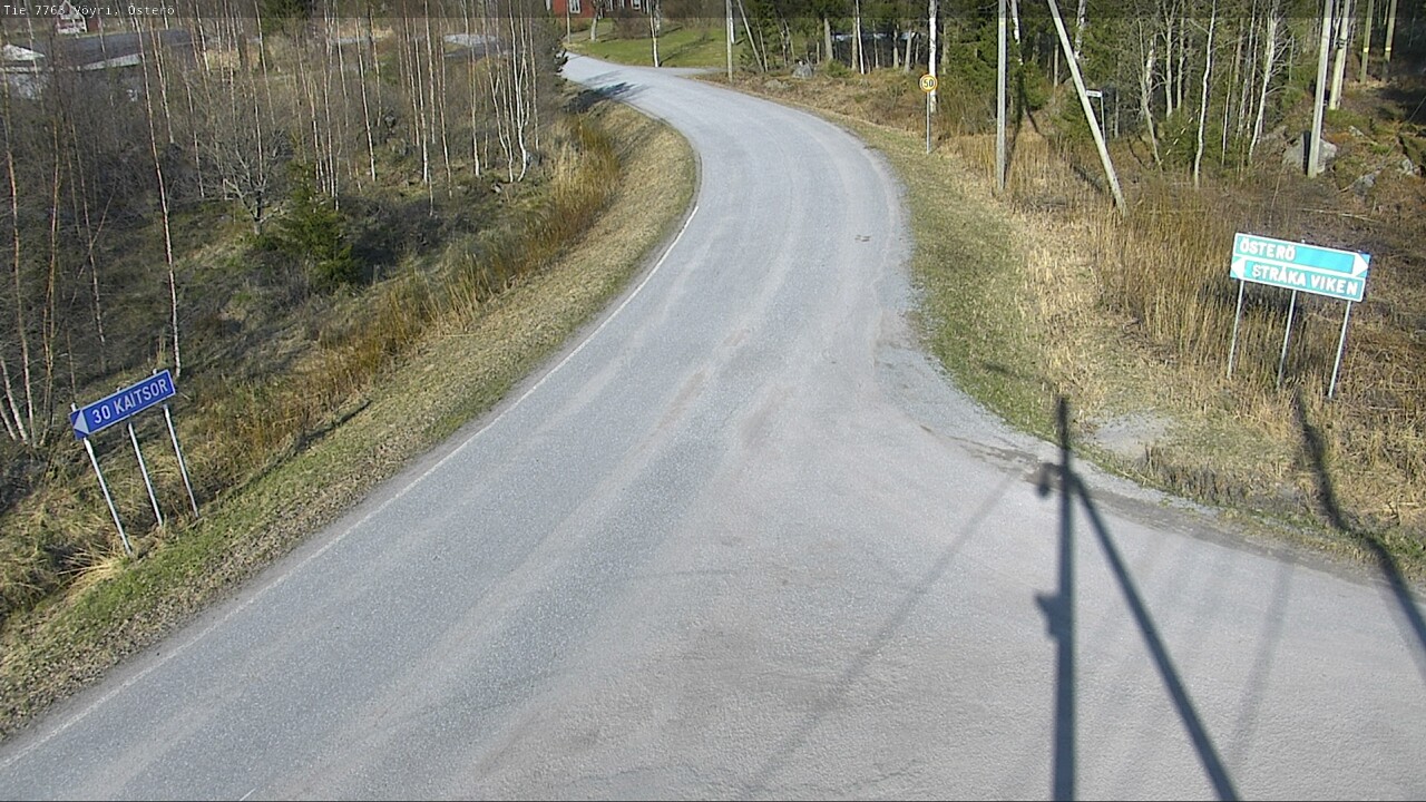 Weather Camera Image Väg 7763 Vöyri, Österö, Vöyri, Pohjanmaa