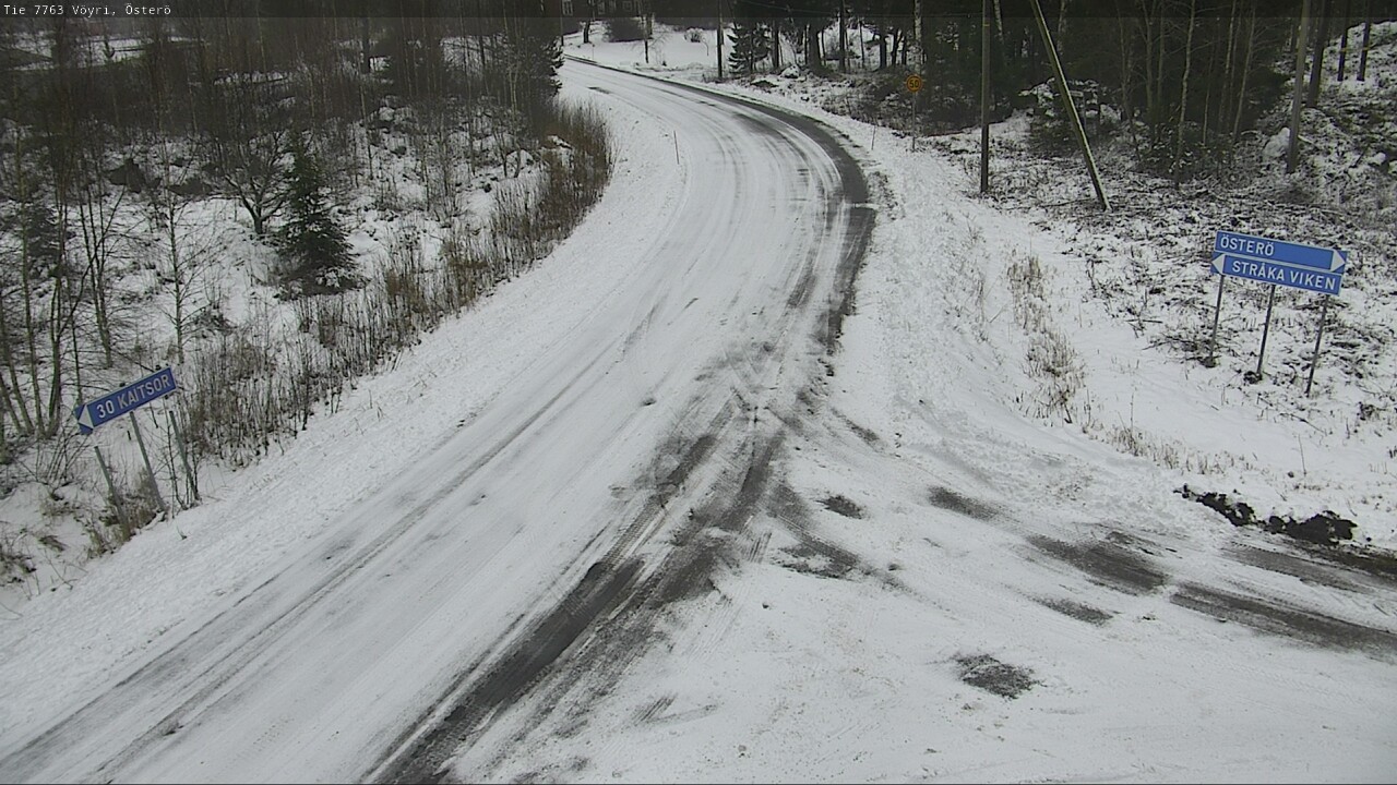 Weather Camera Image Road 7763 Vöyri, Österö, Vöyri, Pohjanmaa