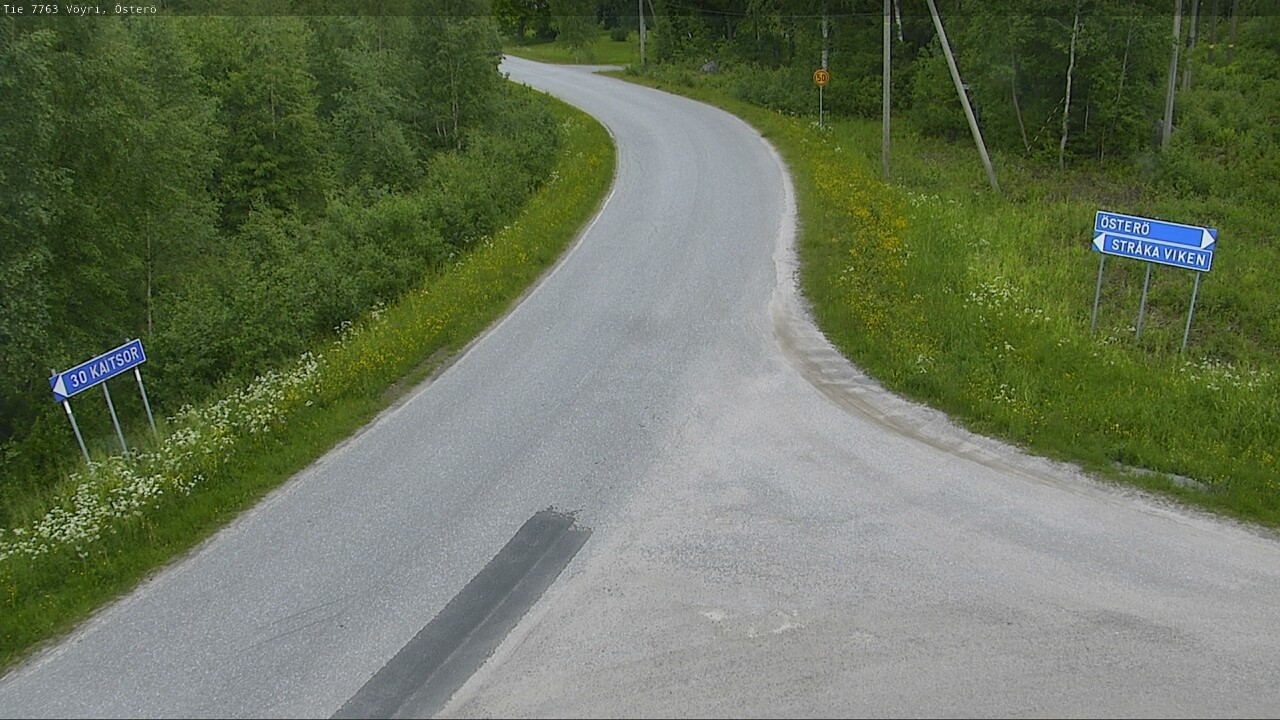 Kelikamerat Kuva Tie 7763 Vöyri, Österö, Vöyri, Pohjanmaa