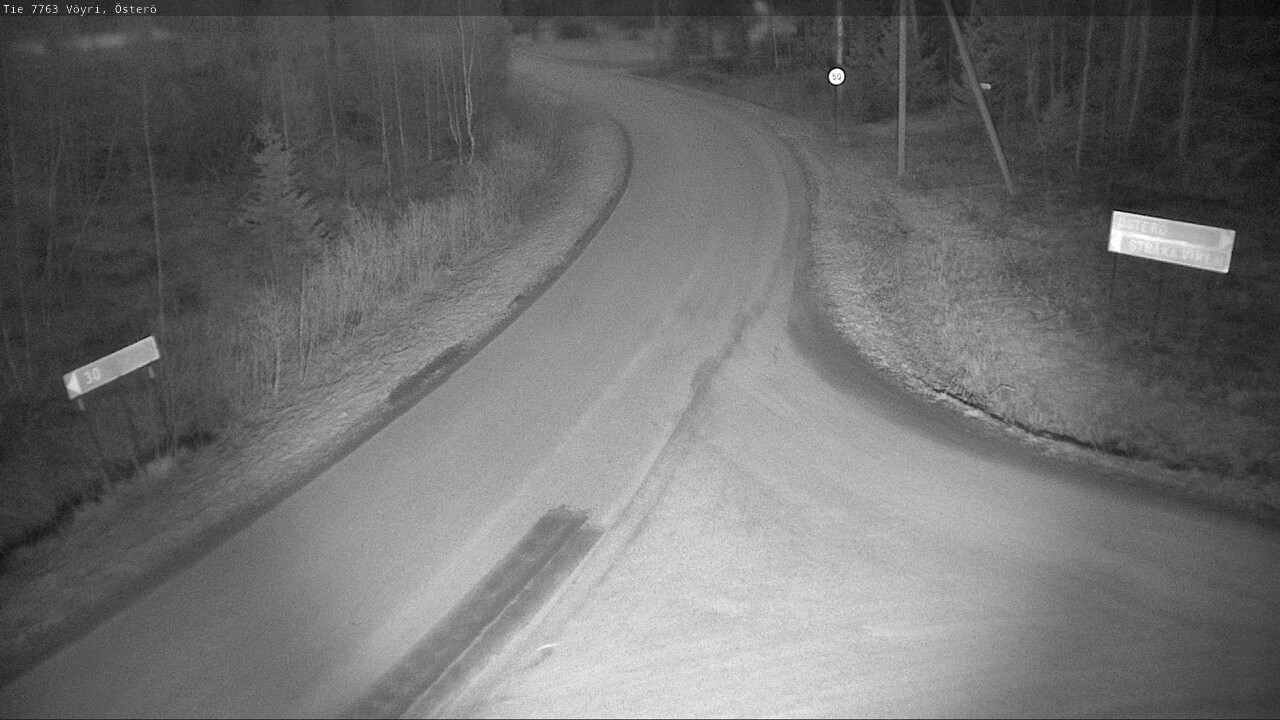 Weather Camera Image Road 7763 Vöyri, Österö, Vöyri, Pohjanmaa