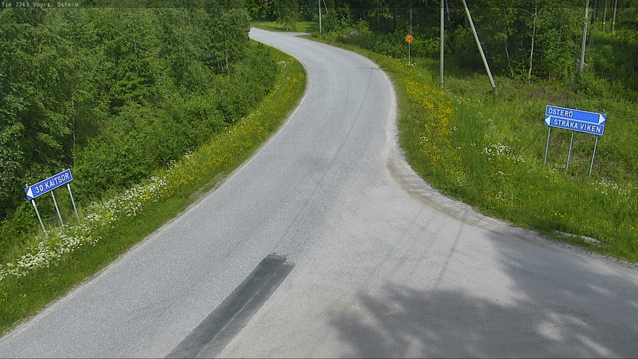 Weather Camera Image Road 7763 Vöyri, Österö, Vöyri, Pohjanmaa