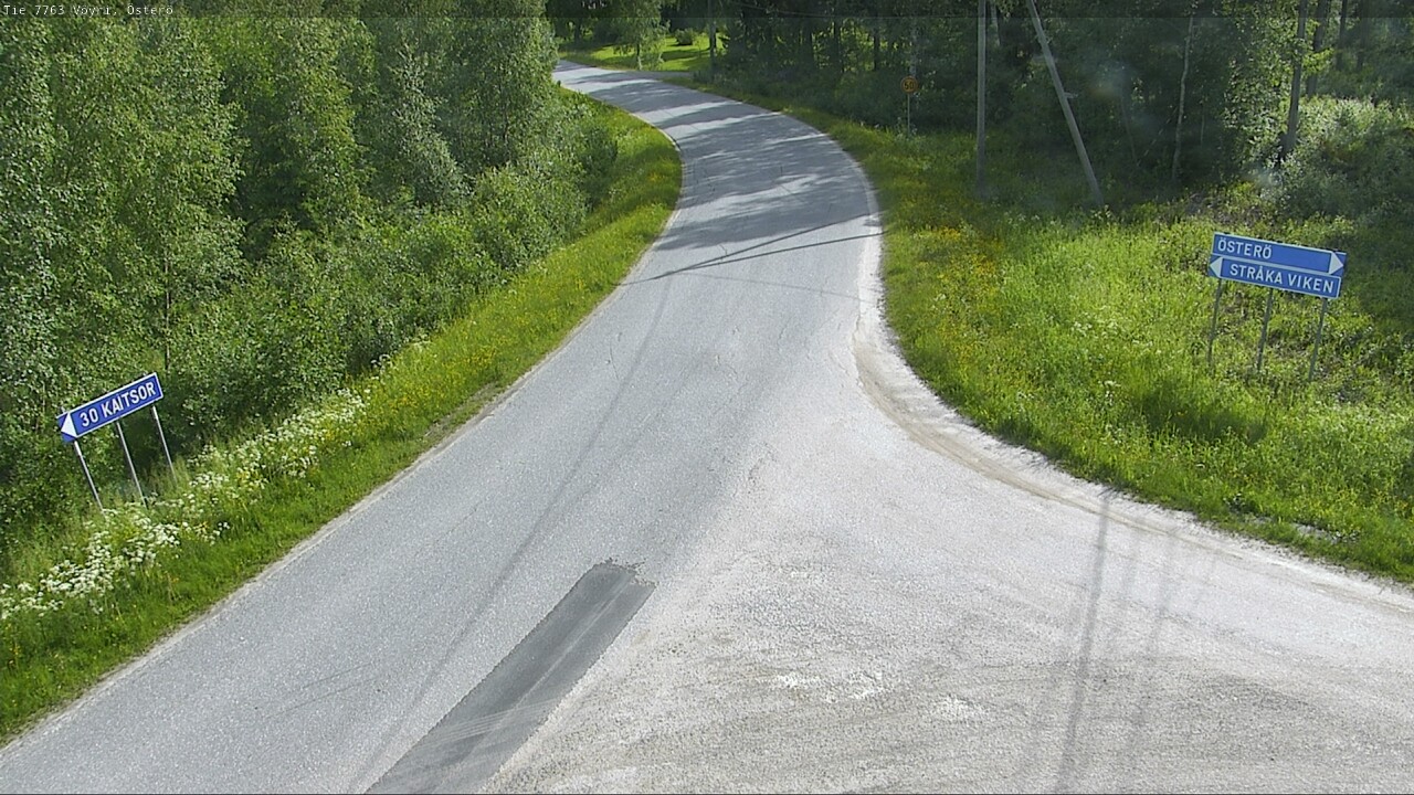 Weather Camera Image Road 7763 Vöyri, Österö, Vöyri, Pohjanmaa