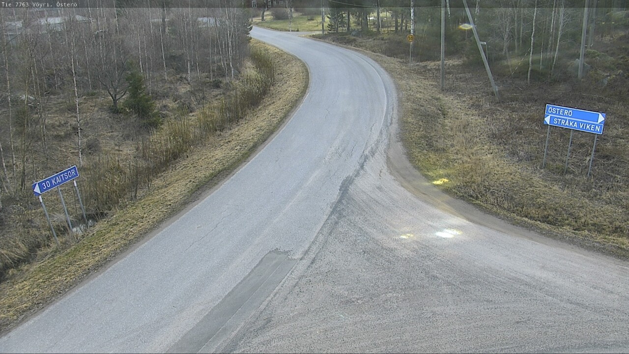 Weather Camera Image Road 7763 Vöyri, Österö, Vöyri, Pohjanmaa