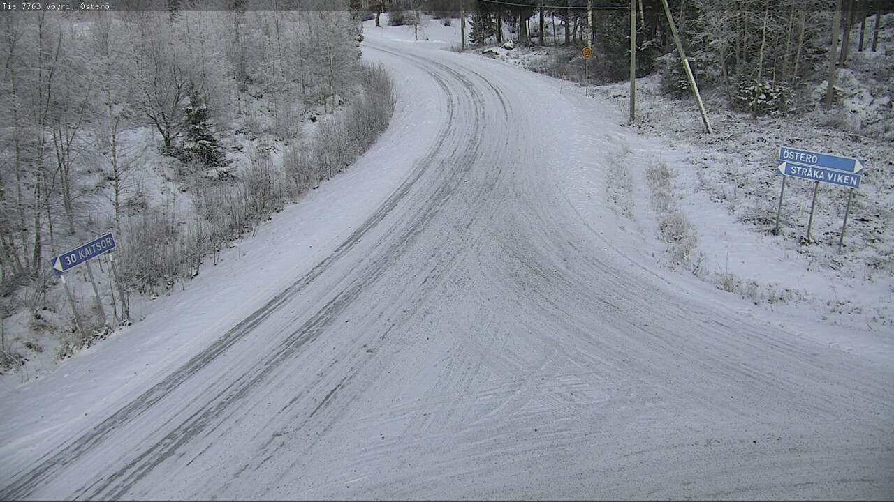 Weather Camera Image Road 7763 Vöyri, Österö, Vöyri, Pohjanmaa