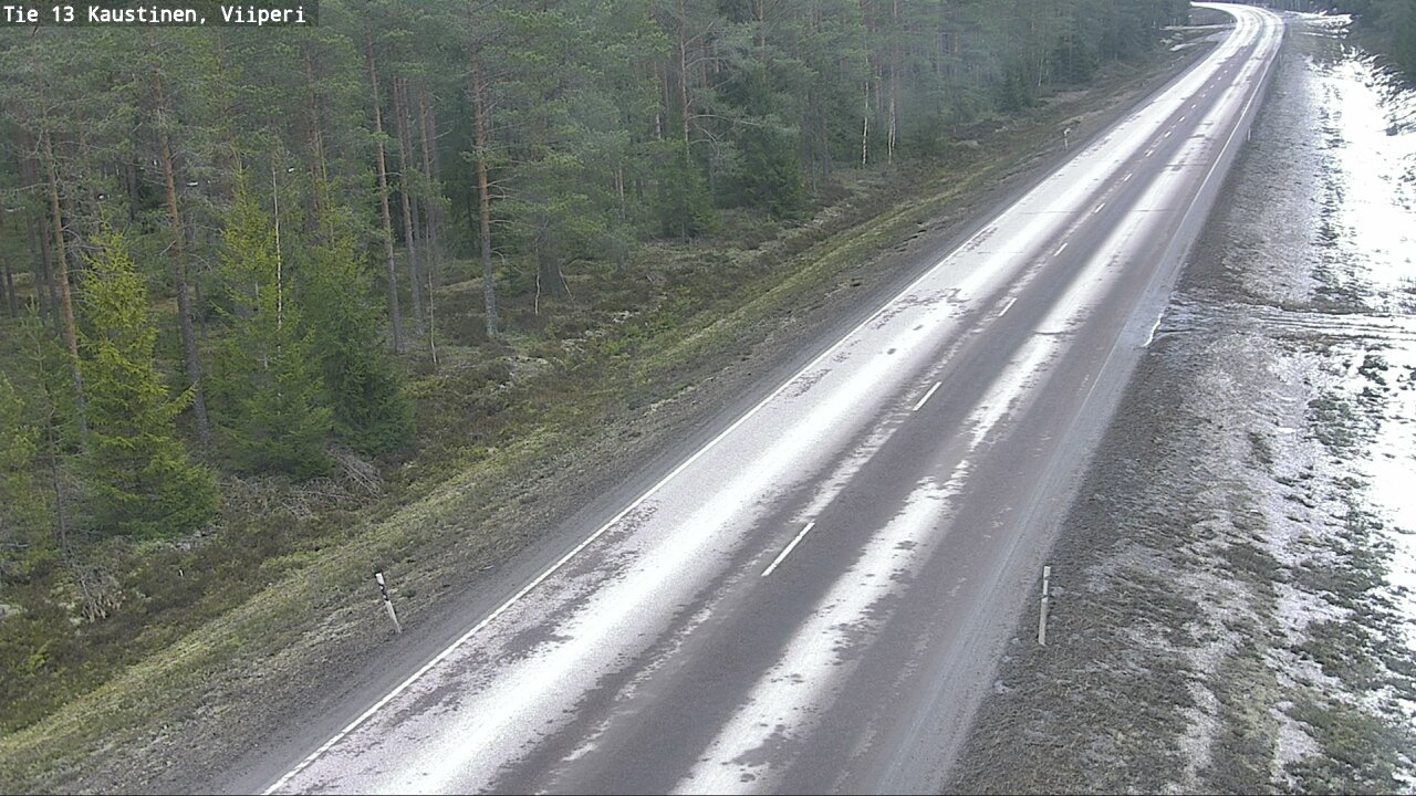 Weather Camera Image Väg 13 Kaustinen_Viiperi, Kaustinen, Keski-Pohjanmaa