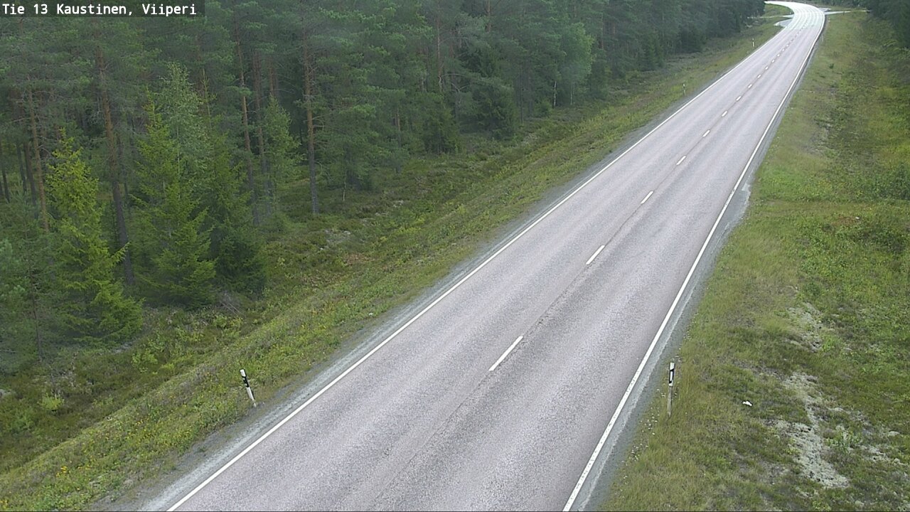 Weather Camera Image Väg 13 Kaustinen_Viiperi, Kaustinen, Keski-Pohjanmaa
