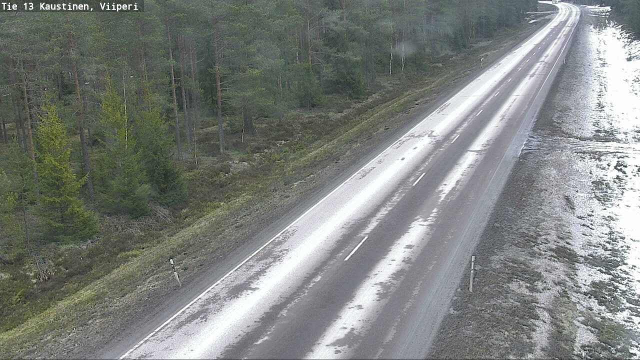 Weather Camera Image Väg 13 Kaustinen_Viiperi, Kaustinen, Keski-Pohjanmaa