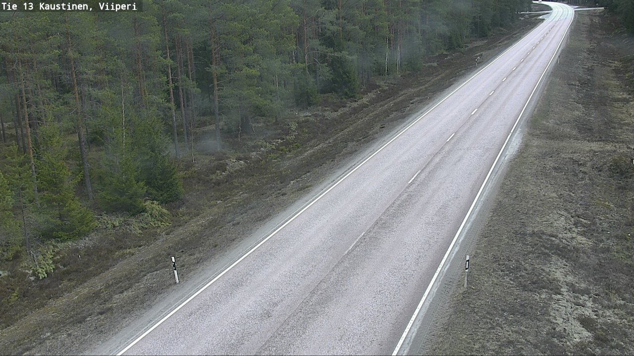 Weather Camera Image Väg 13 Kaustinen_Viiperi, Kaustinen, Keski-Pohjanmaa