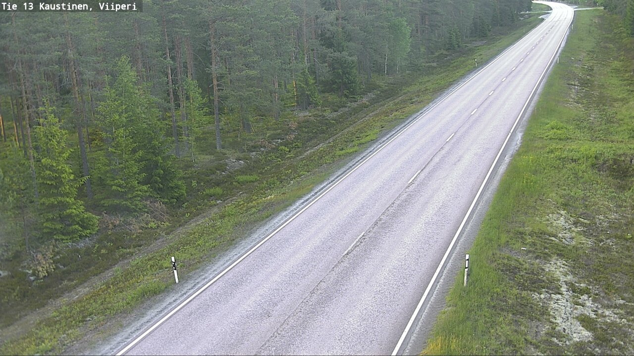 Weather Camera Image Väg 13 Kaustinen_Viiperi, Kaustinen, Keski-Pohjanmaa