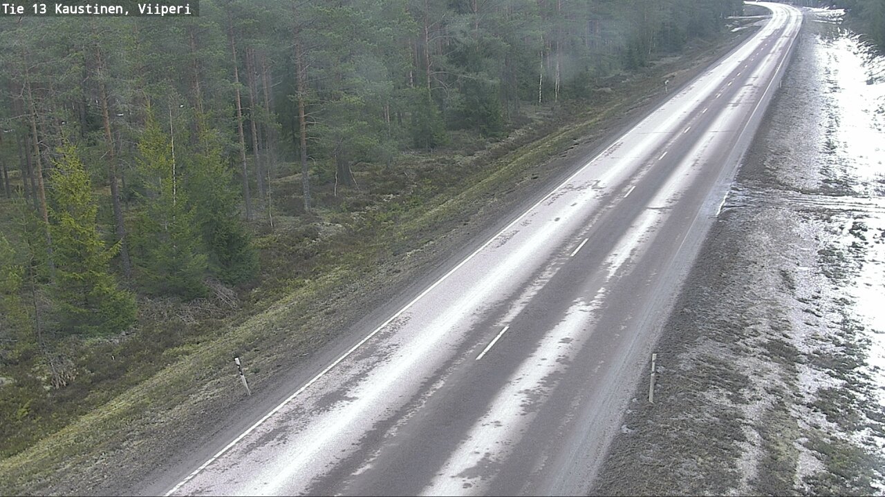 Weather Camera Image Väg 13 Kaustinen_Viiperi, Kaustinen, Keski-Pohjanmaa