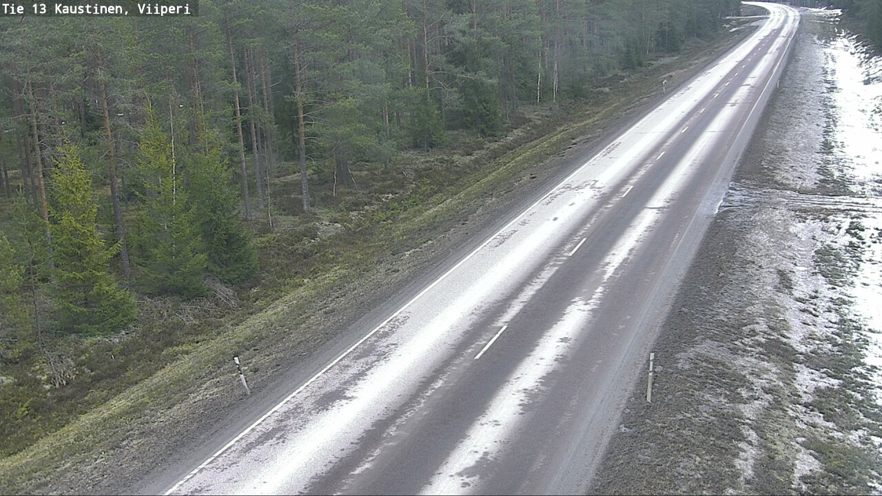 Weather Camera Image Väg 13 Kaustinen_Viiperi, Kaustinen, Keski-Pohjanmaa