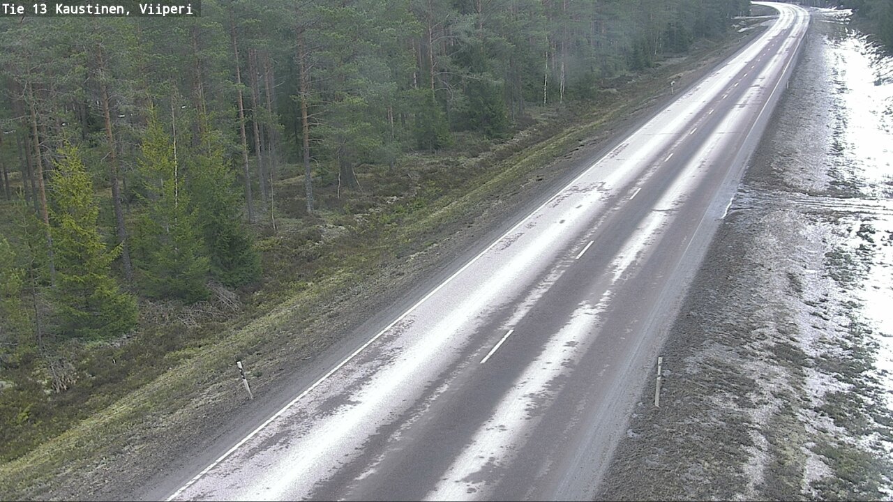 Weather Camera Image Väg 13 Kaustinen_Viiperi, Kaustinen, Keski-Pohjanmaa