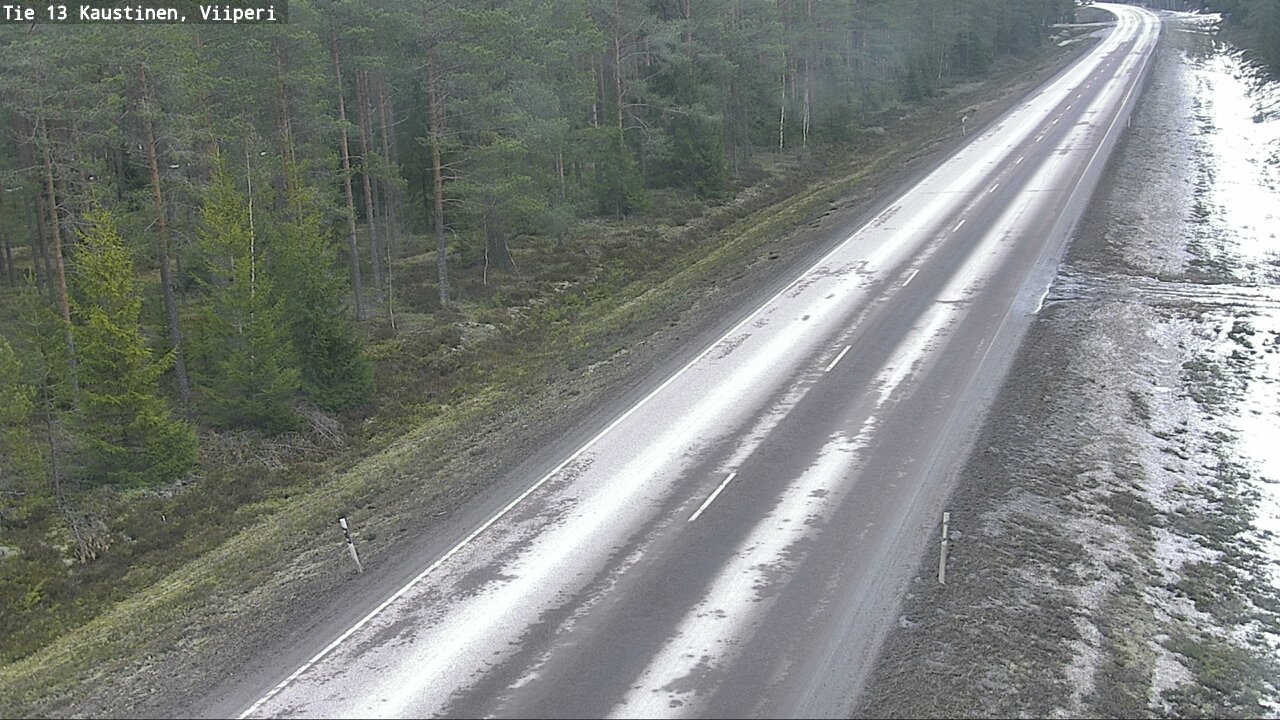 Weather Camera Image Väg 13 Kaustinen_Viiperi, Kaustinen, Keski-Pohjanmaa