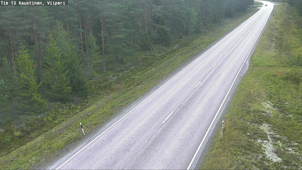 Weather Camera Image Väg 13 Kaustinen_Viiperi, Kaustinen, Keski-Pohjanmaa