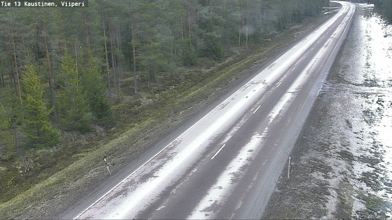 Weather Camera Image Väg 13 Kaustinen_Viiperi, Kaustinen, Keski-Pohjanmaa