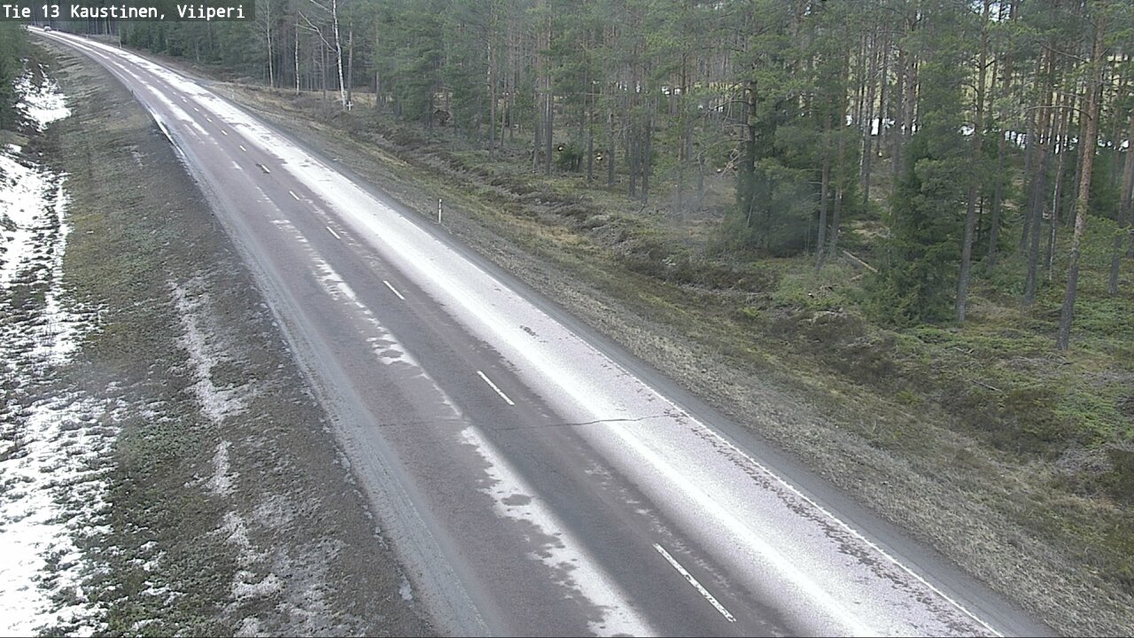 Weather Camera Image Road 13 Kaustinen_Viiperi, Kaustinen, Keski-Pohjanmaa
