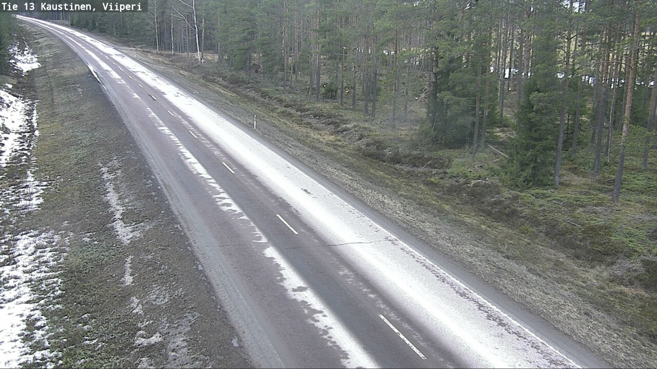 Weather Camera Image Väg 13 Kaustinen_Viiperi, Kaustinen, Keski-Pohjanmaa