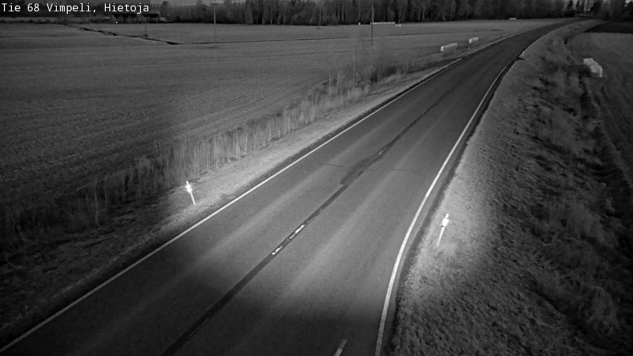 Weather Camera Image Road 68 Vimpeli, Hietoja, Vimpeli, Etelä-Pohjanmaa