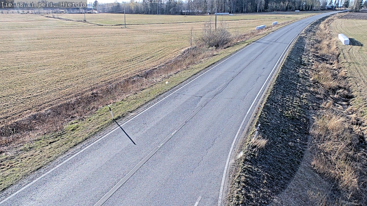 Weather Camera Image Road 68 Vimpeli, Hietoja, Vimpeli, Etelä-Pohjanmaa