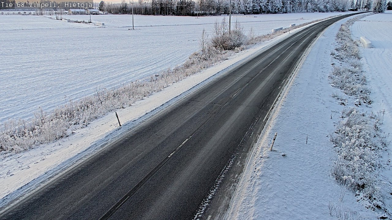 Weather Camera Image Road 68 Vimpeli, Hietoja, Vimpeli, Etelä-Pohjanmaa