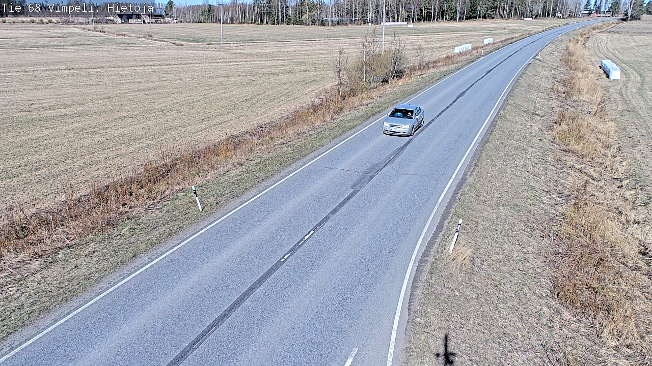 Weather Camera Image Road 68 Vimpeli, Hietoja, Vimpeli, Etelä-Pohjanmaa
