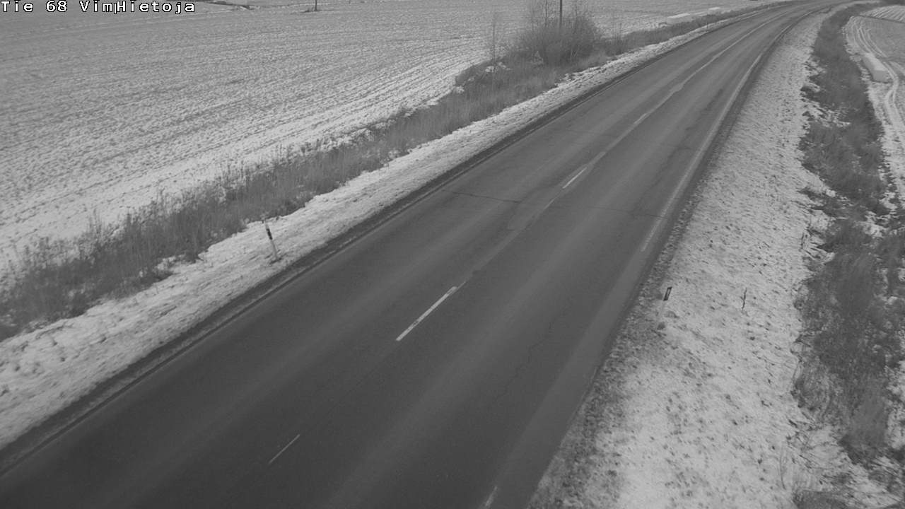 Weather Camera Image Road 68 Vimpeli, Hietoja, Vimpeli, Etelä-Pohjanmaa