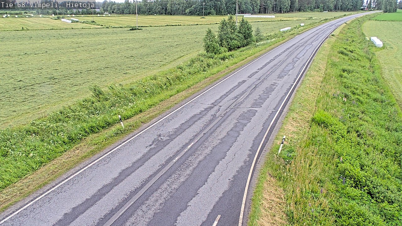 Weather Camera Image Road 68 Vimpeli, Hietoja, Vimpeli, Etelä-Pohjanmaa