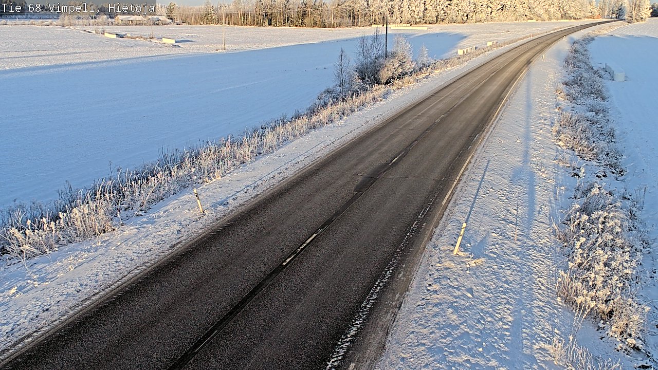 Weather Camera Image Road 68 Vimpeli, Hietoja, Vimpeli, Etelä-Pohjanmaa