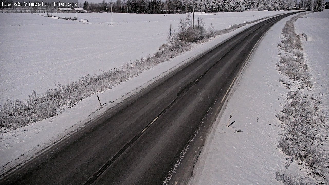 Weather Camera Image Road 68 Vimpeli, Hietoja, Vimpeli, Etelä-Pohjanmaa