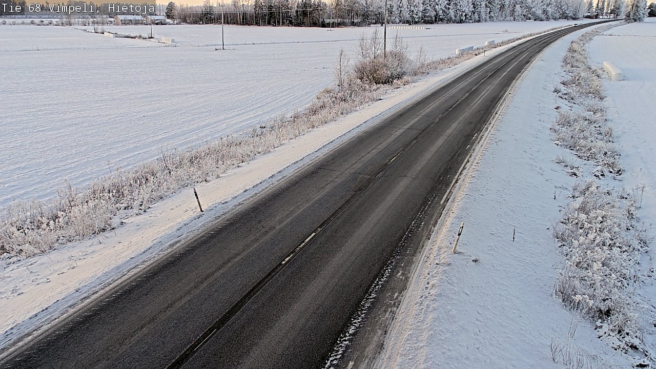 Weather Camera Image Road 68 Vimpeli, Hietoja, Vimpeli, Etelä-Pohjanmaa